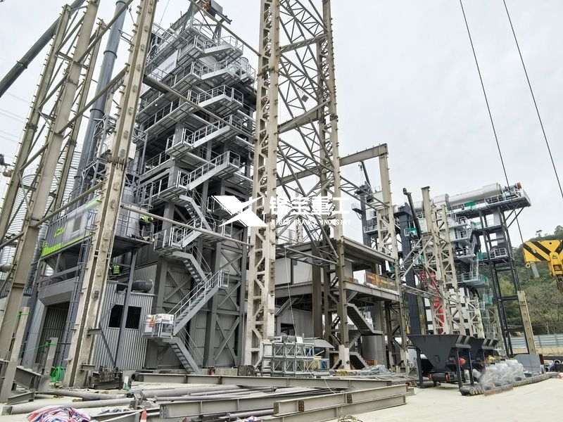 廣州市政現(xiàn)場（搭配安邁與南方路機兩套一體機）