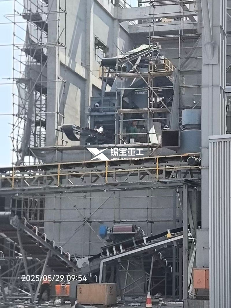 上海嘉定現場（搭配日工一體機，帶自動布料系統）